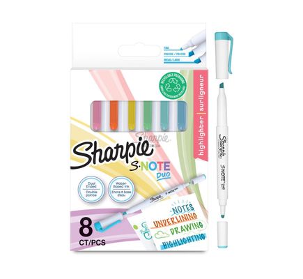 Sharpie 2182116 marker 8 pc(s) Blue, Green, Orange, Pink, Yellow