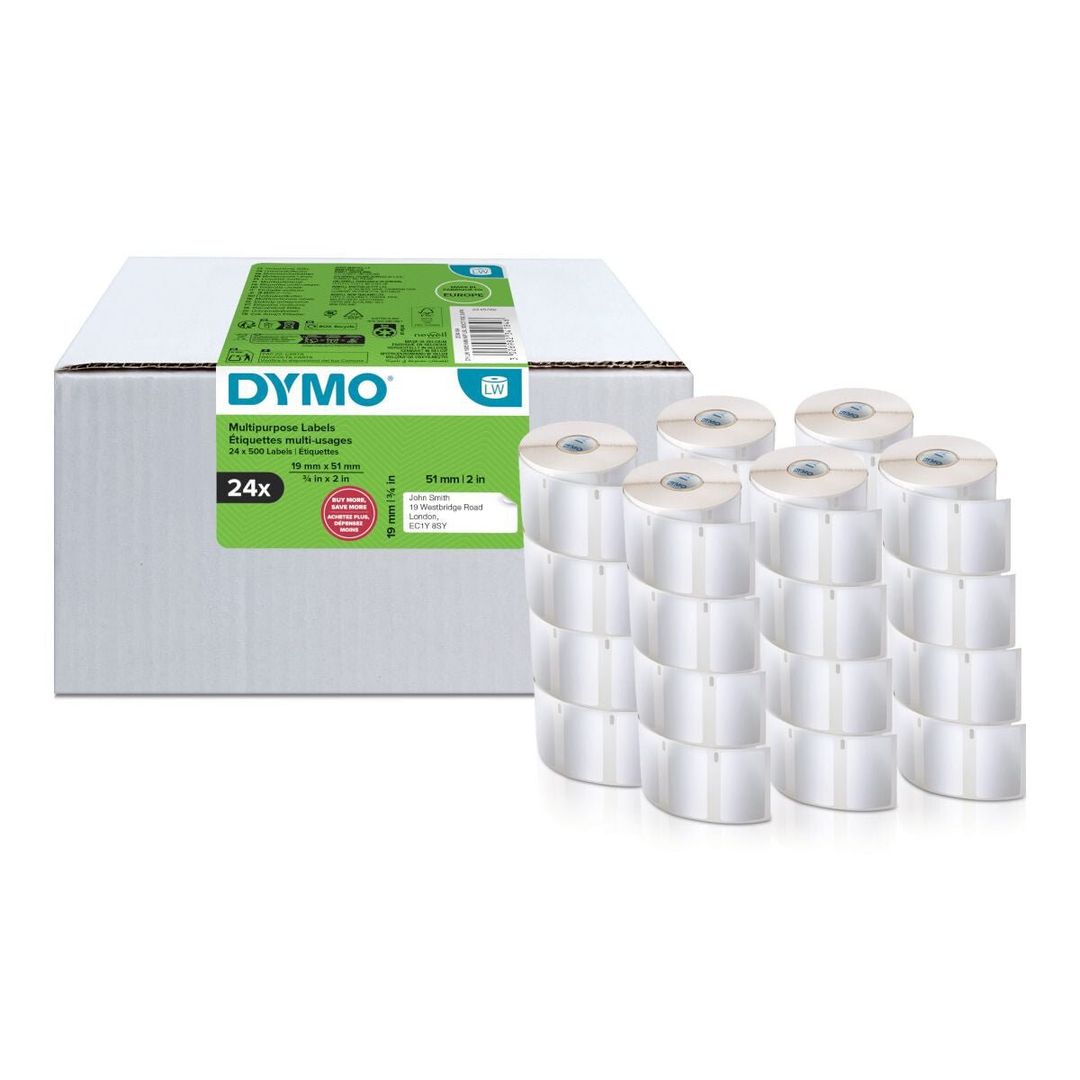 DYMO MULTIPURPOSE LABELS 1951MM 500 - Image 1