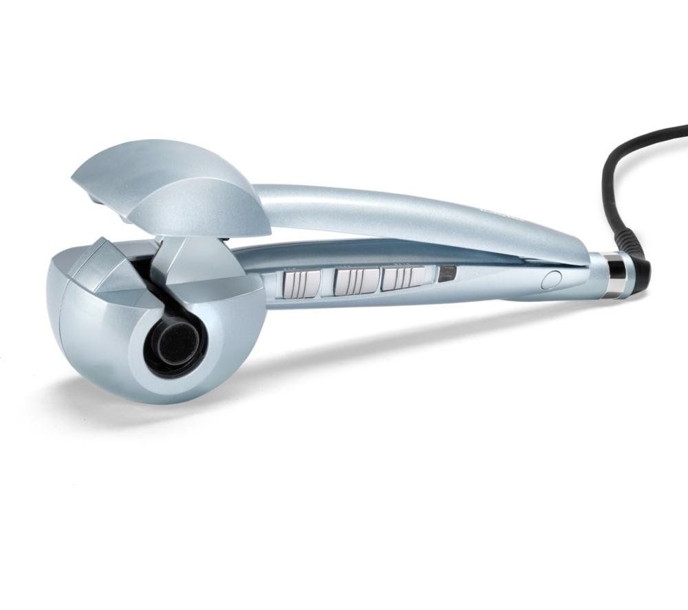 BABYLISS BaByliss Hydro-Fusion Anti Frizz Curl Secret Automatic Hair Curler - Blue, Pink - Image 1