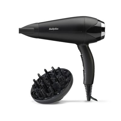 BABYLISS Turbo Smooth 5572U 2000 Hair Dryer - Black, Black