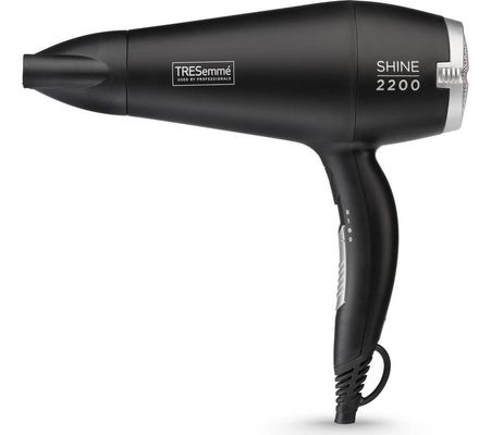 2200W Salon Professional Hair Dryer Black - Black