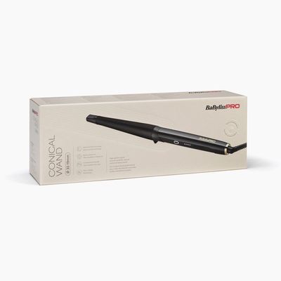 BABYLISS PRO 32-19mm Conical Wand in Black