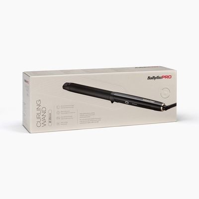 BABYLISS PRO 28mm Curling Wand in Black