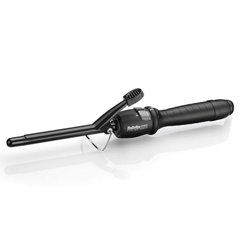 BABYLISS PRO Ceramic Dial-a-heat Tong Hair Tong in Black - Image 1