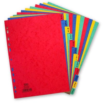 Elba 400007517 divider Cardboard Multicolour 20 pc(s)