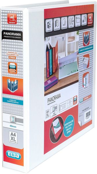 Elba 400008419 ring binder A4 White