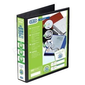 Elba 400008430 ring binder A4 Black
