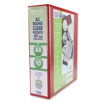 Elba 400008437 ring binder A4 Red