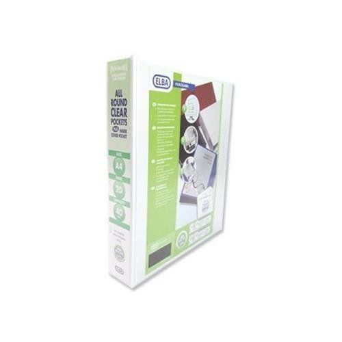 Elba 400008505 ring binder A4 White - Image 1