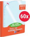 Oxford Punched Pocket Pad 60 Pocket A4 400129426