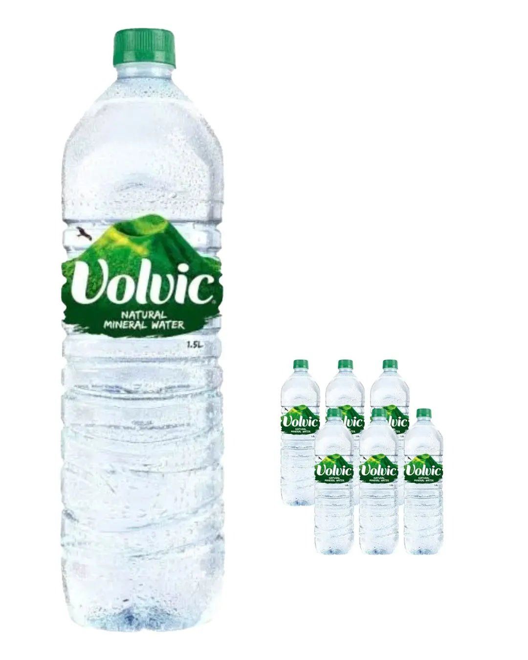Volvic Still Mineral Water Multipack, 6 x 1.5 L - Image 1