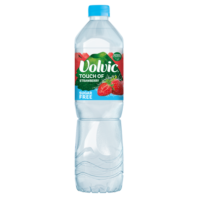 Volvic Touch of Fruit Strawberry Sugar Free Still Flavoured Water 1.5L