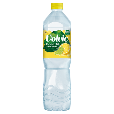 Volvic Touch of Fruit Lemon & Lime Flavoured Water Multipack, 6 x 1.5 L