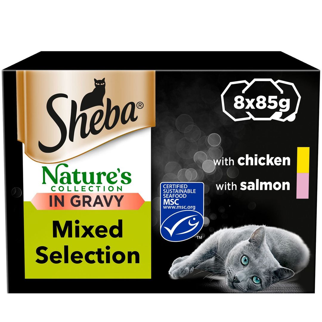 Pack of 8 Sheba Nature's Collection in Gravy - Image 1