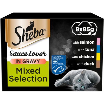 Sheba Sauce Lover in Gravy Mixed Selection