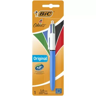 BIC 802077 Clip-on retractable pen Black Blue Green Red 1 pc(s)
