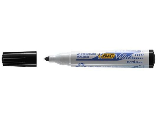 BIC Whiteboard Velleda ECOlutions 1701 marker 12 pc(s) Black - Thumbnail 2