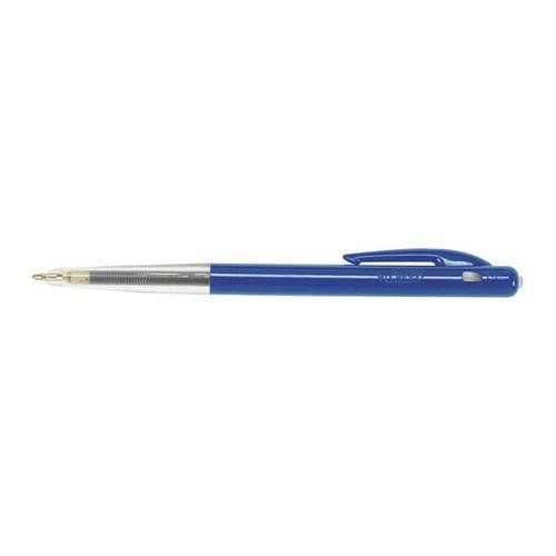 BIC M10 clic Blue Clip-on retractable ballpoint pen Medium 50 pc(s) - Image 1