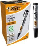 Bic 2000 Permanent Marker Bullet Tip Black (Pack of 12) 820915
