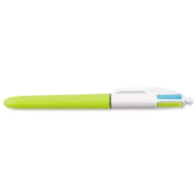 BIC 4 Colours Green, Pink, Purple, Turquoise Clip-on retractable ballpoint pen Medium 12 pc(s) - Thumbnail 2