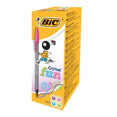 BIC Cristal Fun Lime Stick ballpoint pen 20 pc(s)