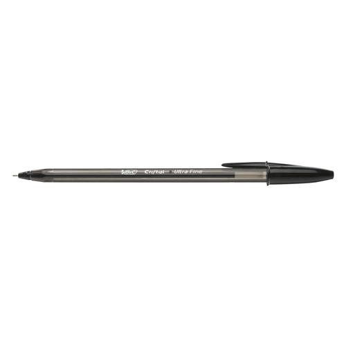 BIC Cristal Exact Black Stick ballpoint pen Ultra Fine 20 pc(s) - Image 1