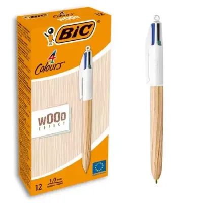 BIC 508964 ballpoint pen Black. Blue. Green. Red Multifunction ballpoi - Thumbnail 3