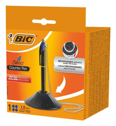 BIC 527507 ballpoint pen Blue Twist retractable ballpoint pen Medium 1 pc(s) - Thumbnail 2