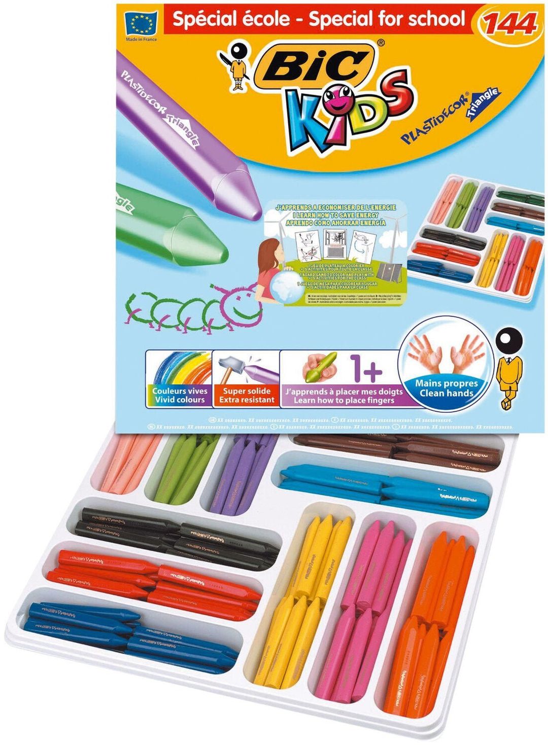 BIC 887833 crayon 144 pc(s) - Image 1