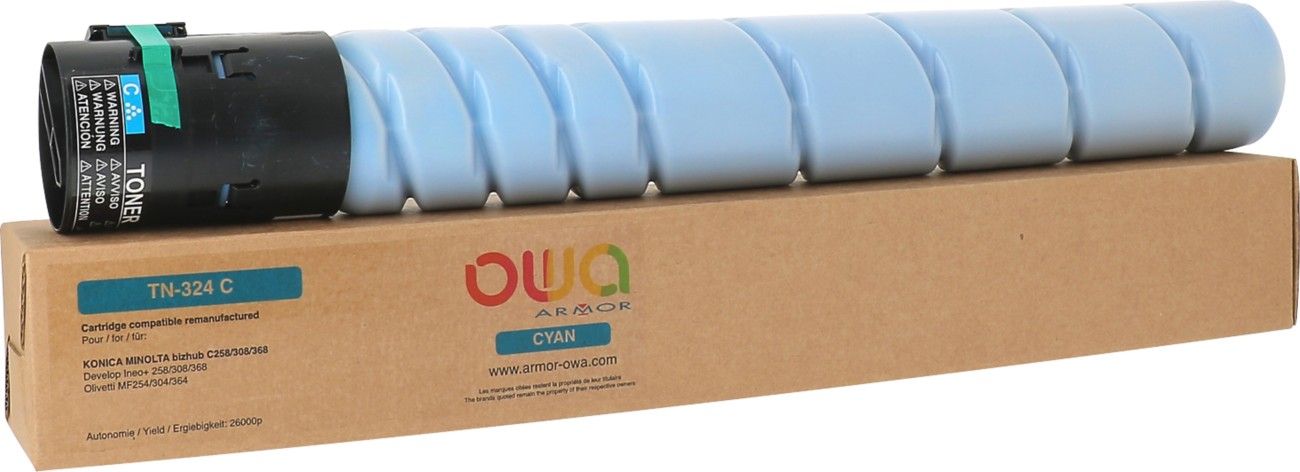 Armor K40025OW toner cartridge 1 pc(s) Compatible Cyan - Image 1