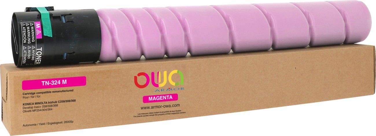 Armor K40026OW toner cartridge 1 pc(s) Compatible Magenta - Image 1