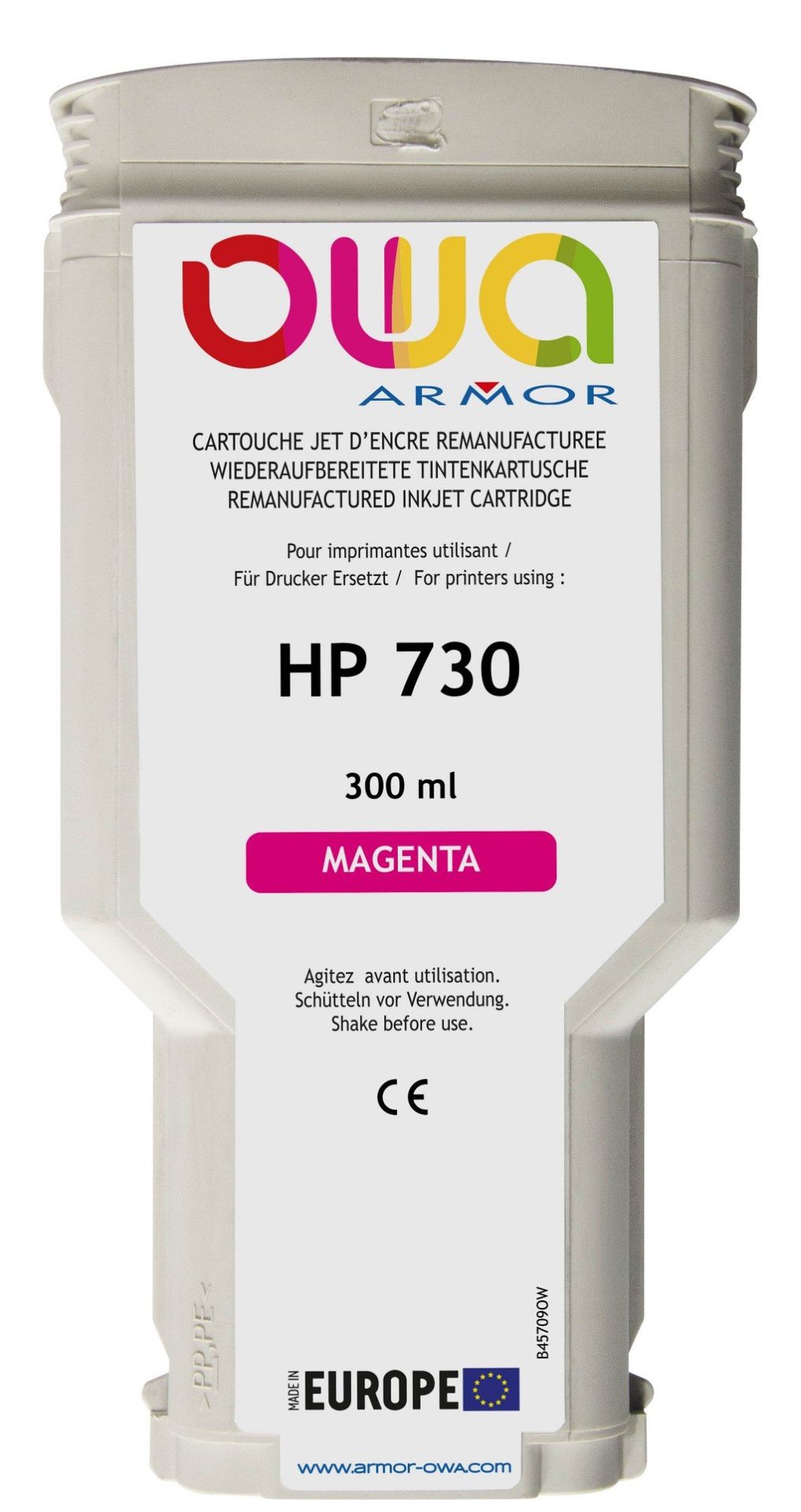 Armor OWA K40194OW toner cartridge 1 pc(s) Compatible Magenta - Image 1