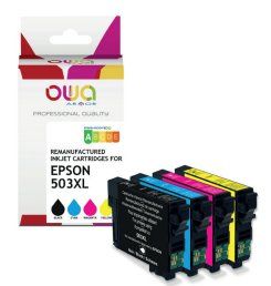 Armor K10633OW ink cartridge 4 pc(s) Compatible High (XL) Yield Black Cyan Magenta Yellow - Thumbnail 2