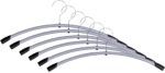 Alba Coat Hanger 255x430x45mm Metal (Pack of 6) PMCINMET - Image 1