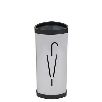 Alba Umbrella Stand ABS Steel Silver Grey/Black - PMTRIA2 M