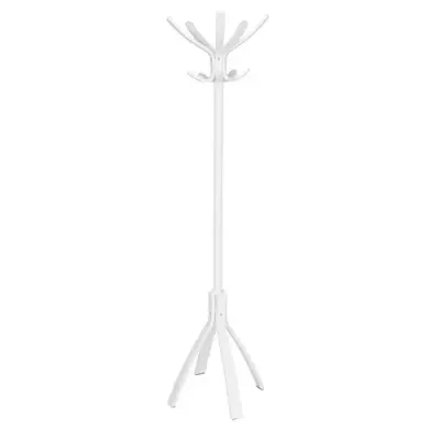 Alba Cafe Coat Stand 5 Double Pegs White - PMCAFE BC