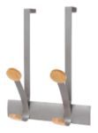 Alba PMV2P home storage hook Indoor Universal hook Silver Wood 1 pc(s)