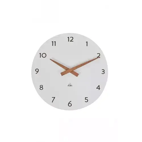 Alba HORMILENA BC wall/table clock Quartz clock Round White - Image 1