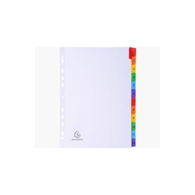 Exacompta 1112E divider Carton White