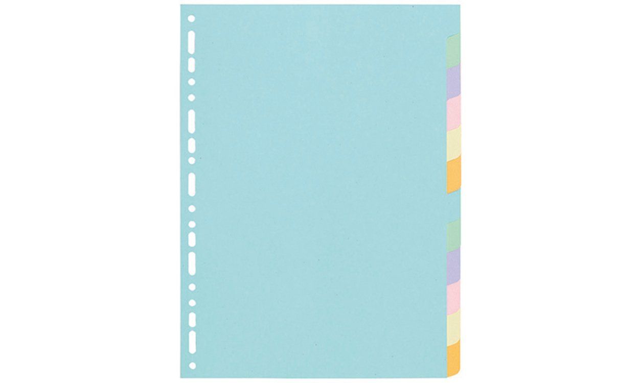 Exacompta 1612E divider Cardboard Multicolour 12 pc(s) - Image 1