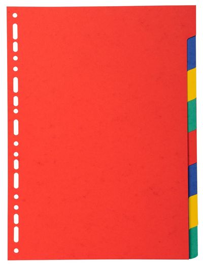 Exacompta 2008E divider Carton Multicolour