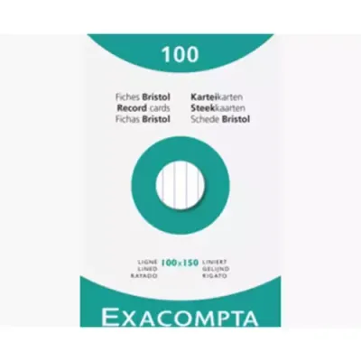 Exacompta 13802X index card White - Thumbnail 3