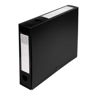 Exacompta 59631E box file Black Polypropylene (PP)