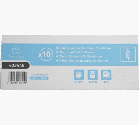 Exacompta 40344E thermal paper - Image 1