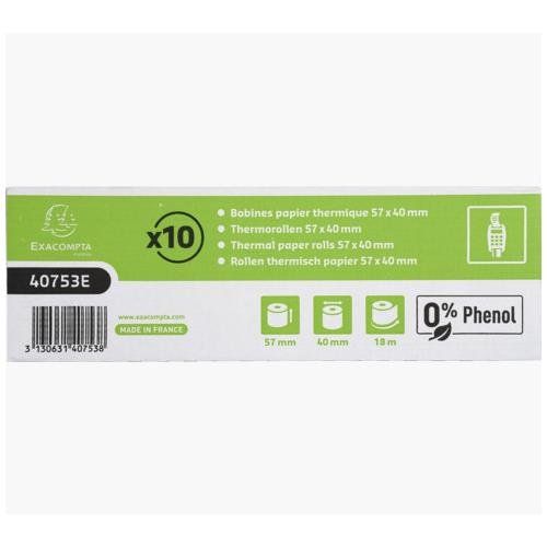 Exacompta 40753E thermal paper - Image 1