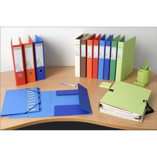 Exacompta Forever Prem Touch Lever Arch File Paper On Board A4 80Mm Spine Width Black (Pack 10) - 53981E - Image 1