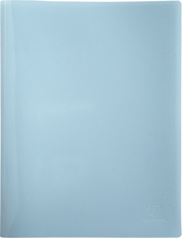 Exacompta Bee Blue Display Book 20 Pockets A4 Assorted Colours (Pack 4 - Image 1