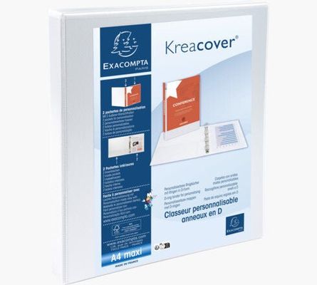 Exacompta 51940E ring binder A4 White