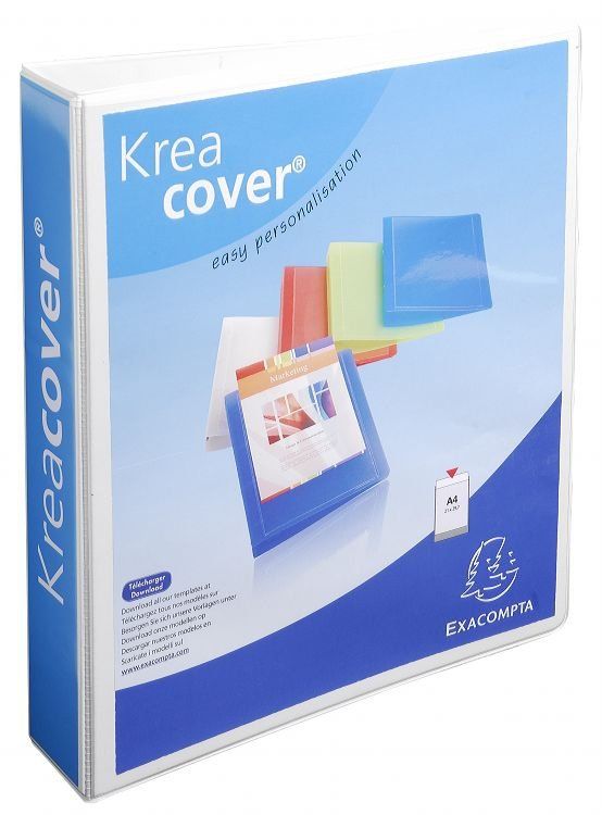 Exacompta 51844E ring binder A4 White - Image 1