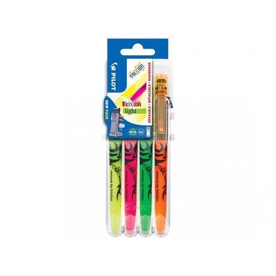 Pilot FriXion Light Green. Orange. Pink. Yellow 4 pc(s)